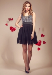 rochii de seara scurte adolescente